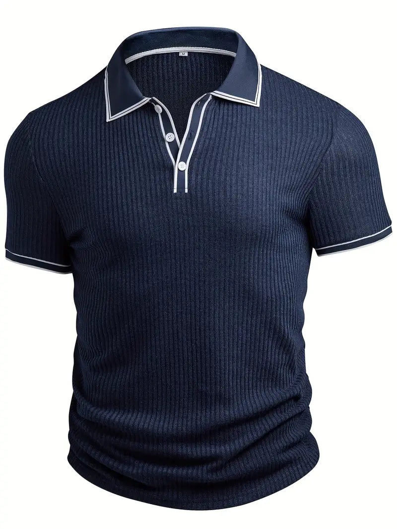 Donovan | Elegantes Polohemd Mit Kurzen Ärmeln