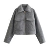 TARA | Die Trendige Cropped-Jacke