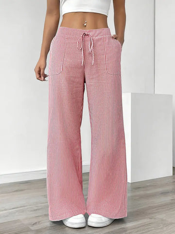 Charry | Elegante gestreifte Hose mit Taschen
