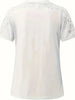 Addison | Elegantes Spitzen-Kurzarm-T-Shirt – Pastellfarben, Sommer, Damen