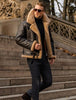 Elaine | Premium Lammfelllederjacke