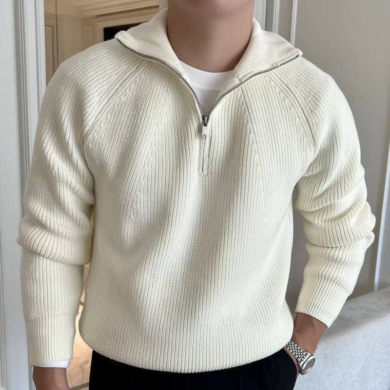Artur | Pullover mit viertel Reißverschluss