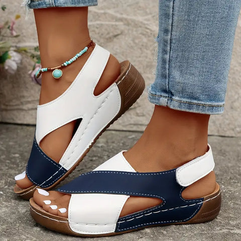 Alessia | Ultra Bequeme Orthopädische Sandalen mit Neigung