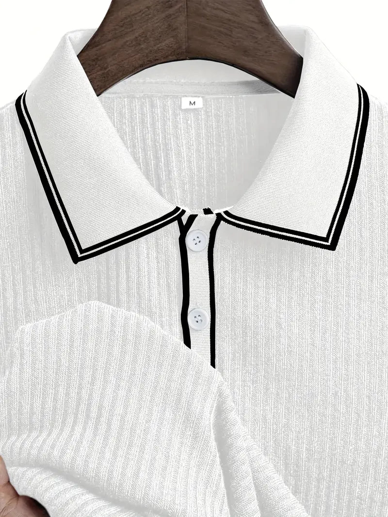 Donovan | Elegantes Polohemd Mit Kurzen Ärmeln