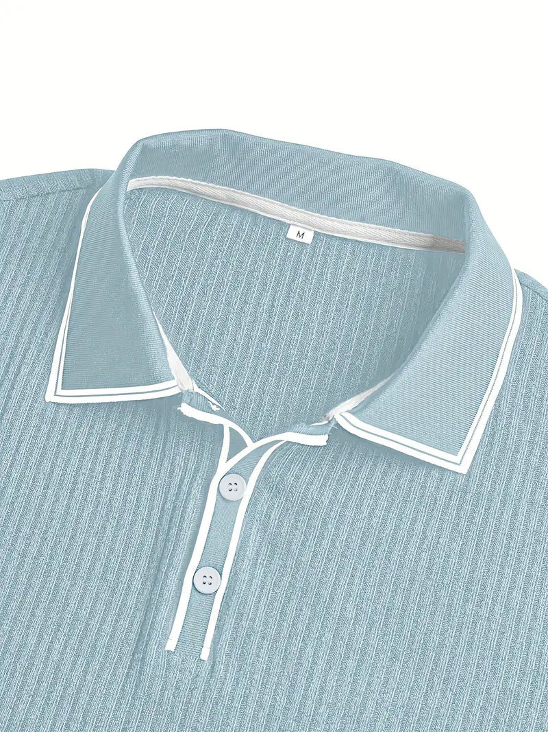 Donovan | Elegantes Polohemd Mit Kurzen Ärmeln