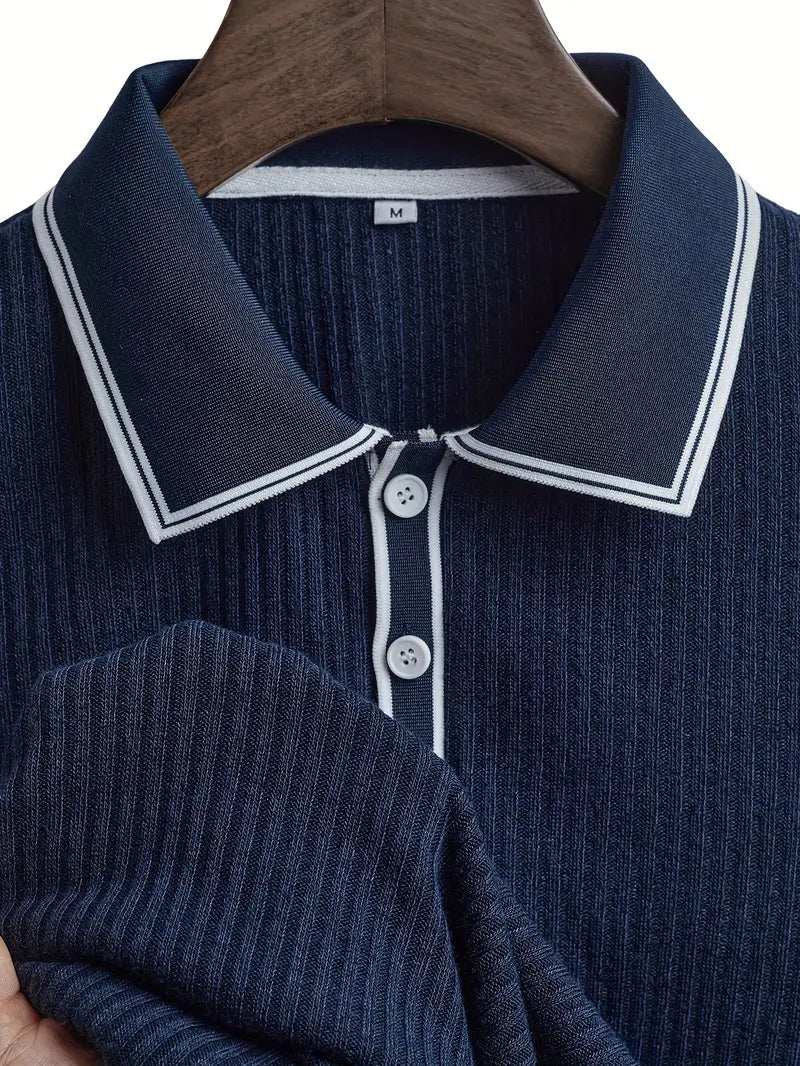 Donovan | Elegantes Polohemd Mit Kurzen Ärmeln