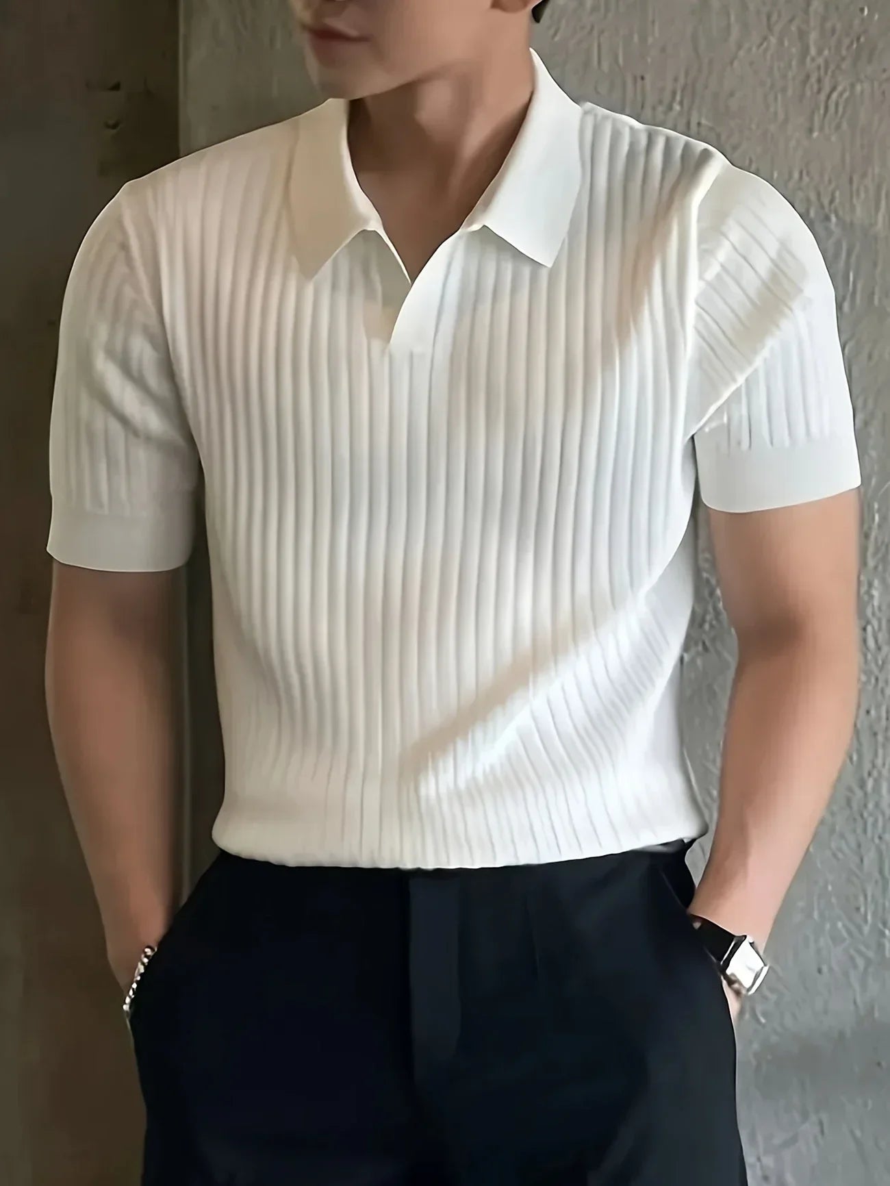 Kennedi | Casual Polo-Shirt mit Kurzärmeln