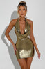 Frida | Minikleid - Gold
