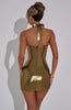 Frida | Minikleid - Gold