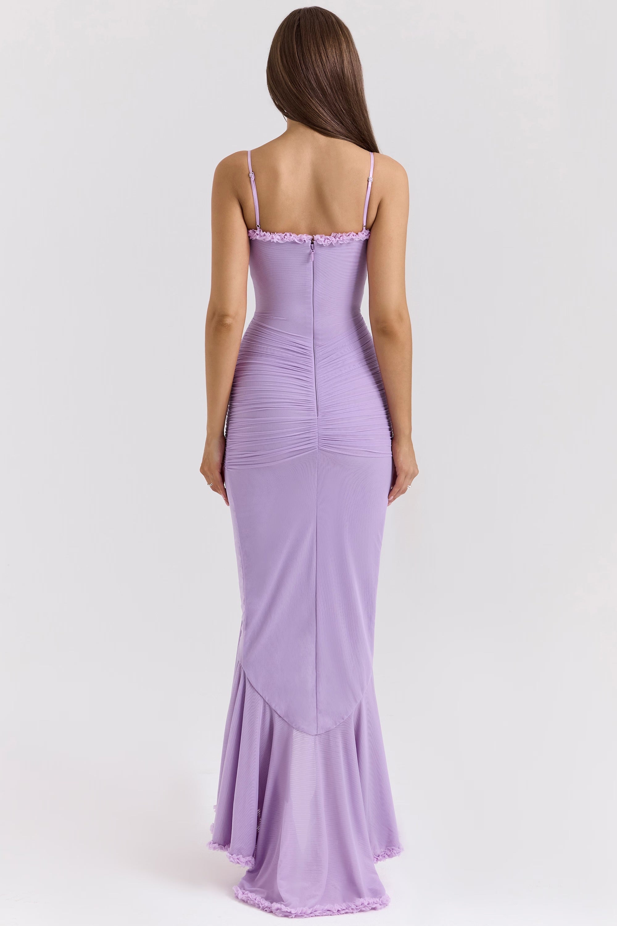 Katie | Atemberaubendes Kleid mit Rüschenfront