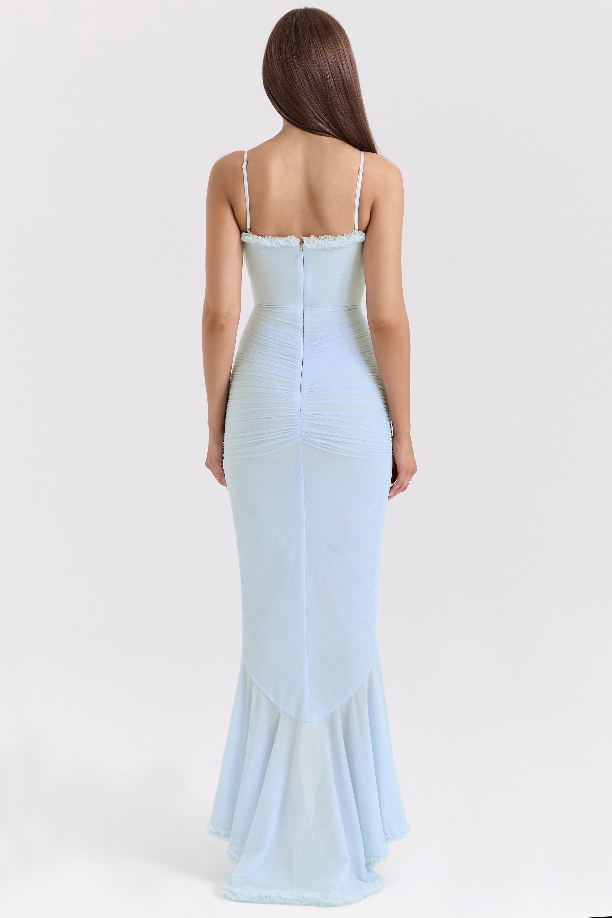 Katie | Atemberaubendes Kleid mit Rüschenfront