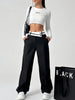 Gianna | Hochtaillierte Hose mit weitem Bein