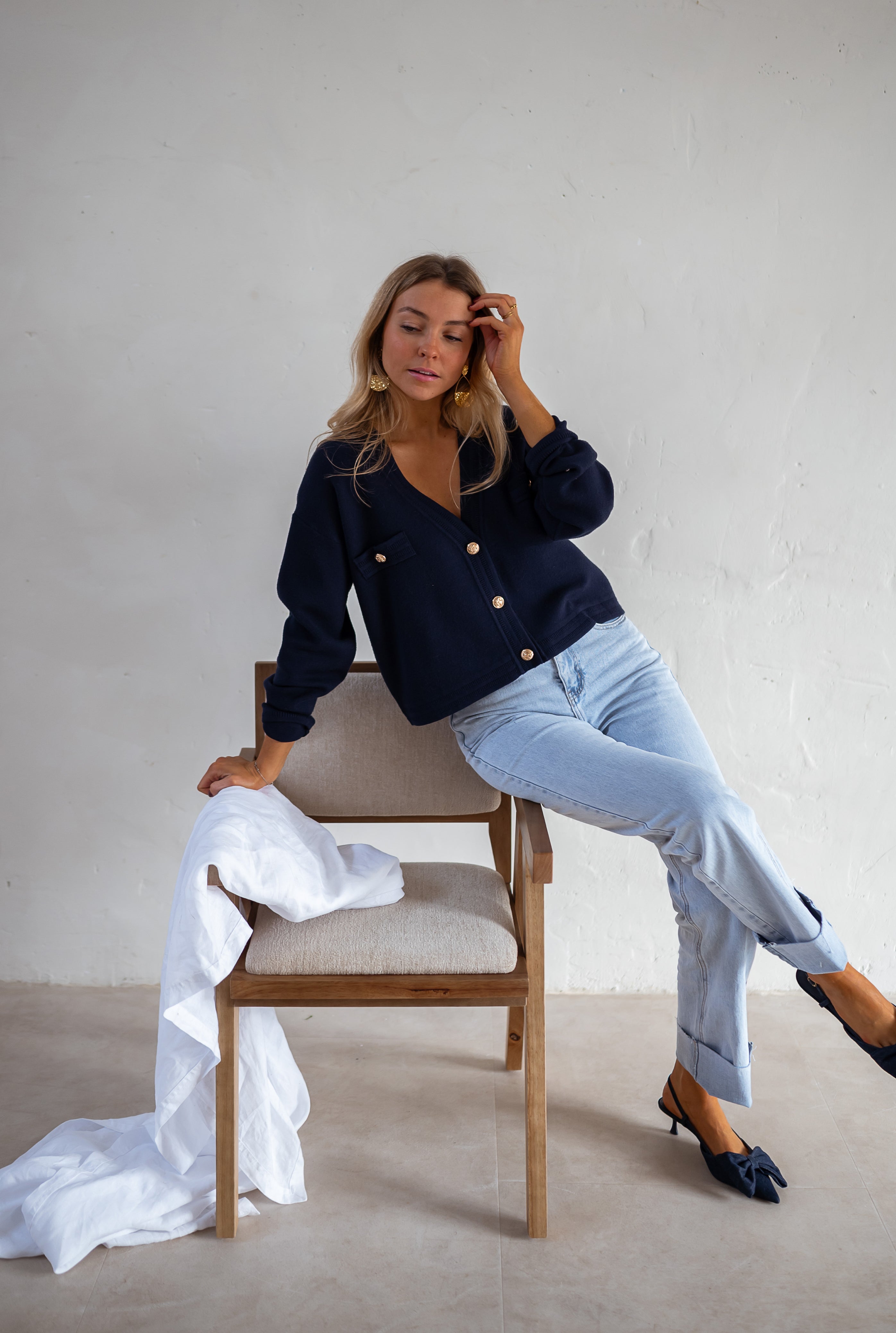 Kelly | Gilet Dara - blau