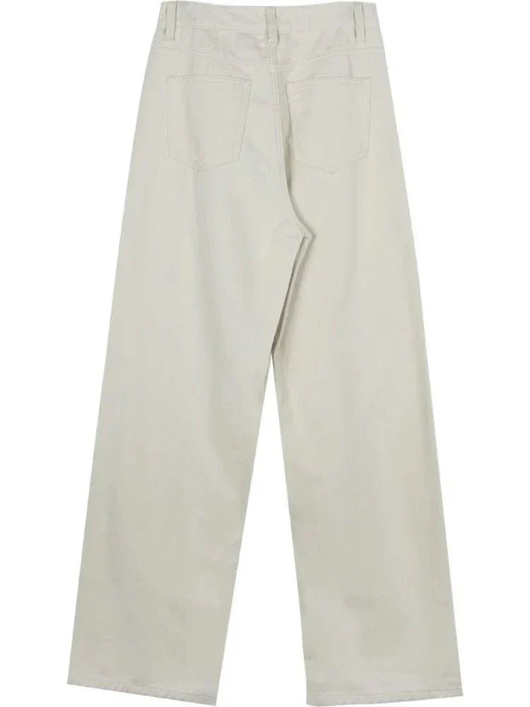 Ginny | Hochtaillierte Baggy-Jeans