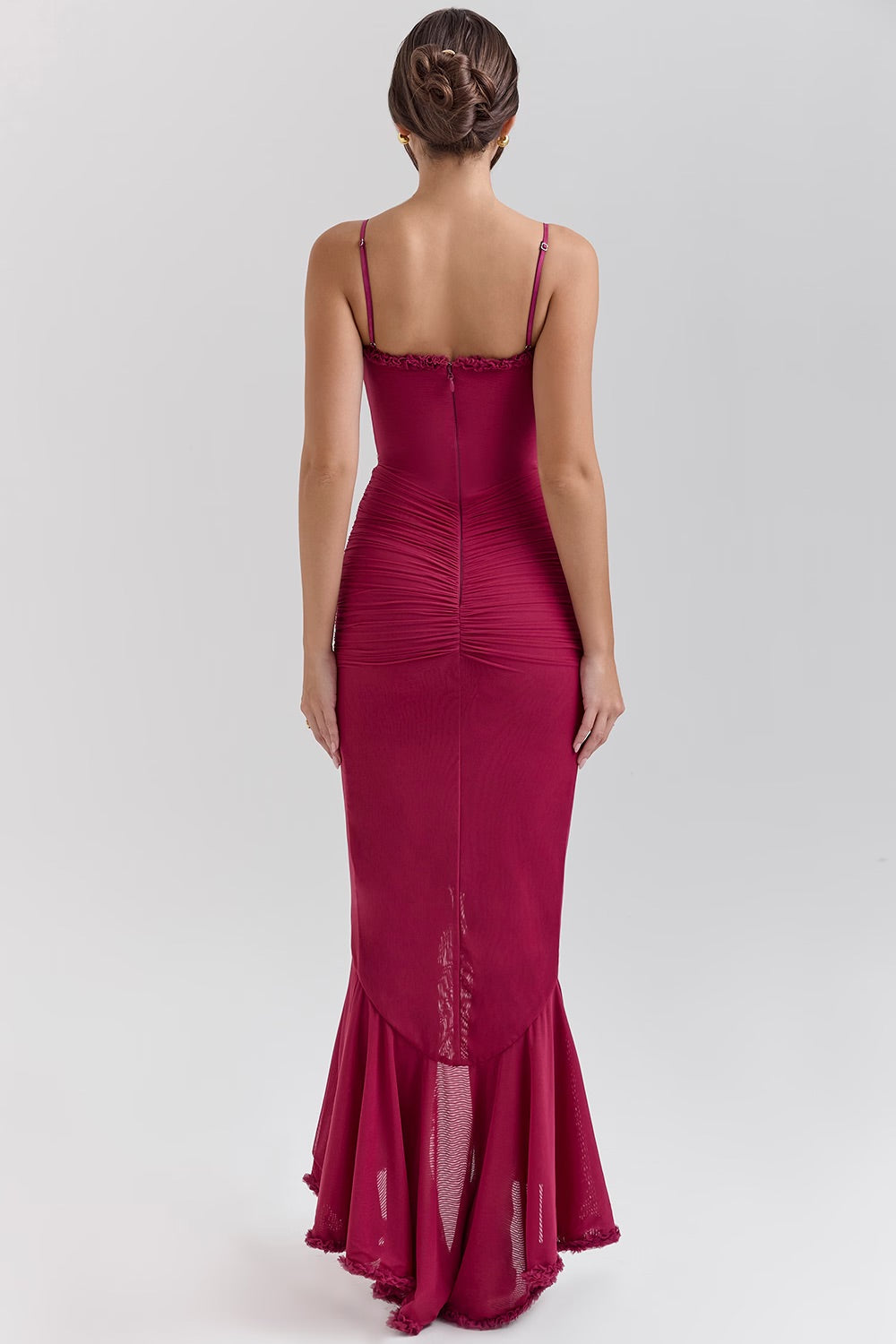 Katie | Atemberaubendes Kleid mit Rüschenfront