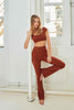 Mia | Elegante hochtaillierte Schlagleggings