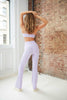 Mia | Elegante hochtaillierte Schlagleggings