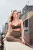 Mia | Elegante hochtaillierte Schlagleggings