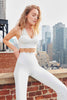 Mia | Elegante hochtaillierte Schlagleggings