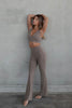 Mia | Elegante hochtaillierte Schlagleggings