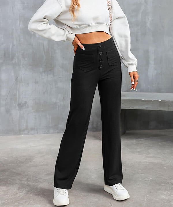 Jenna | Hochtaillierte Hose