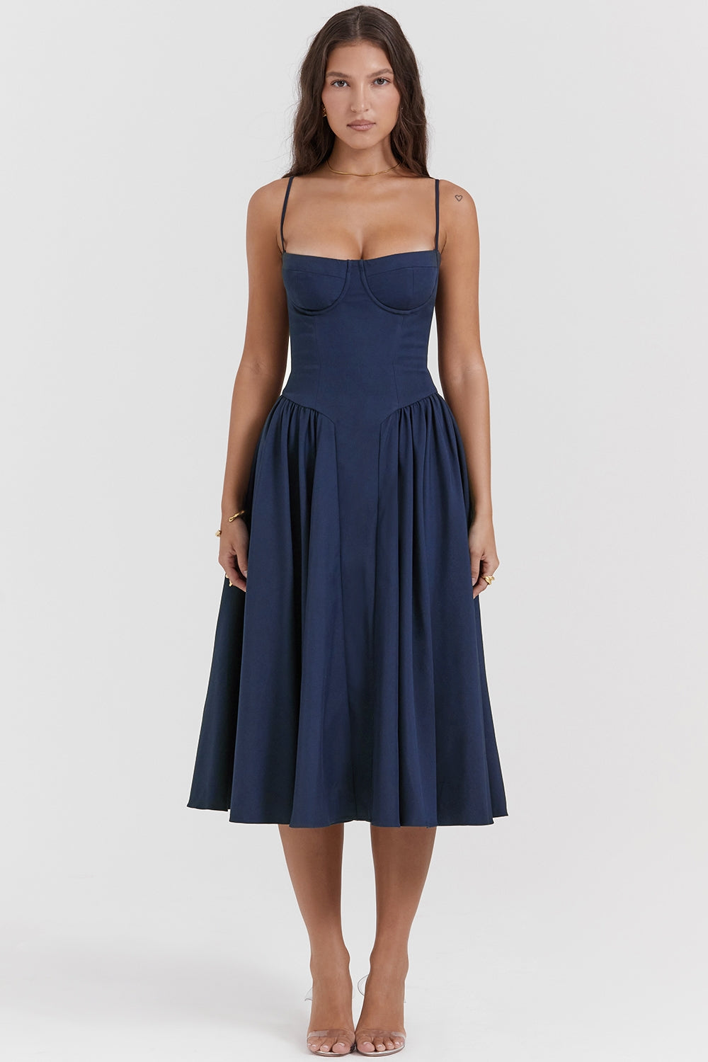 Maritza | Celine Korsett-Midi-Kleid