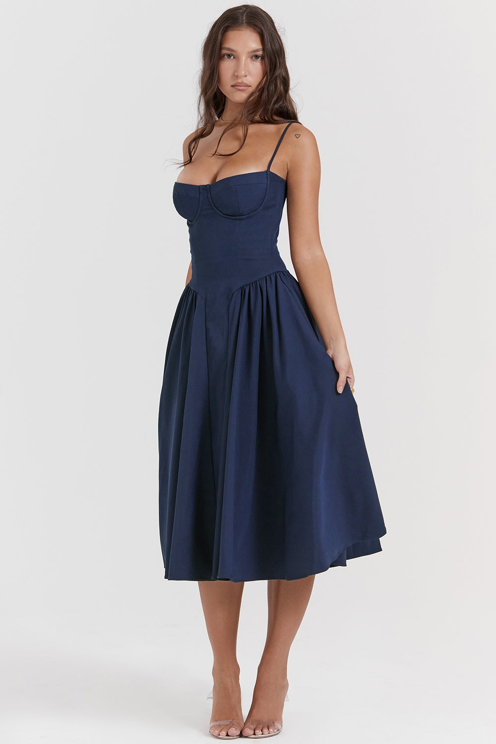 Maritza | Celine Korsett-Midi-Kleid