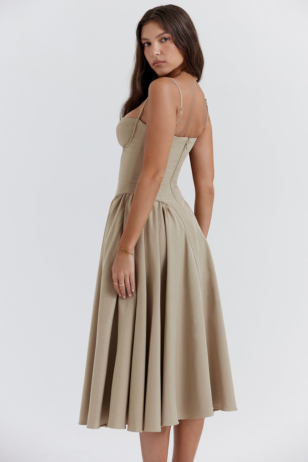 Maritza | Celine Korsett-Midi-Kleid