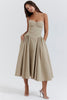 Aram | Celine Korsett-Midi-Kleid