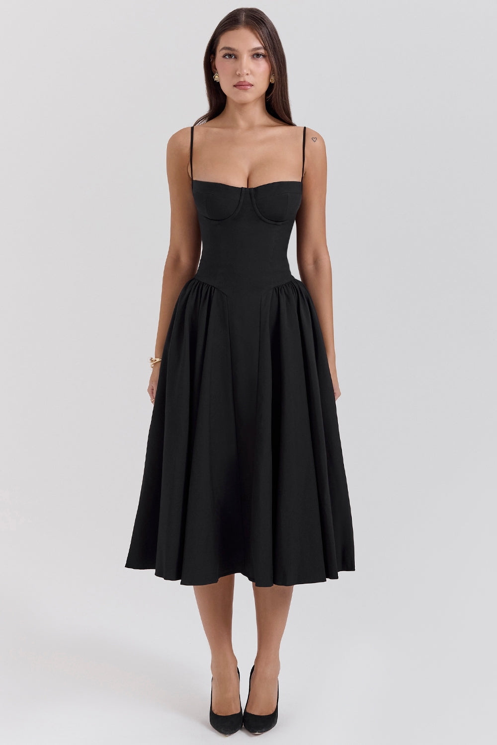 Maritza | Celine Korsett-Midi-Kleid