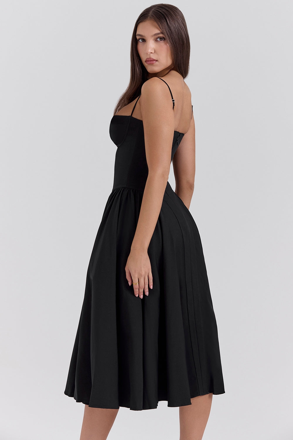 Aram | Celine Korsett-Midi-Kleid