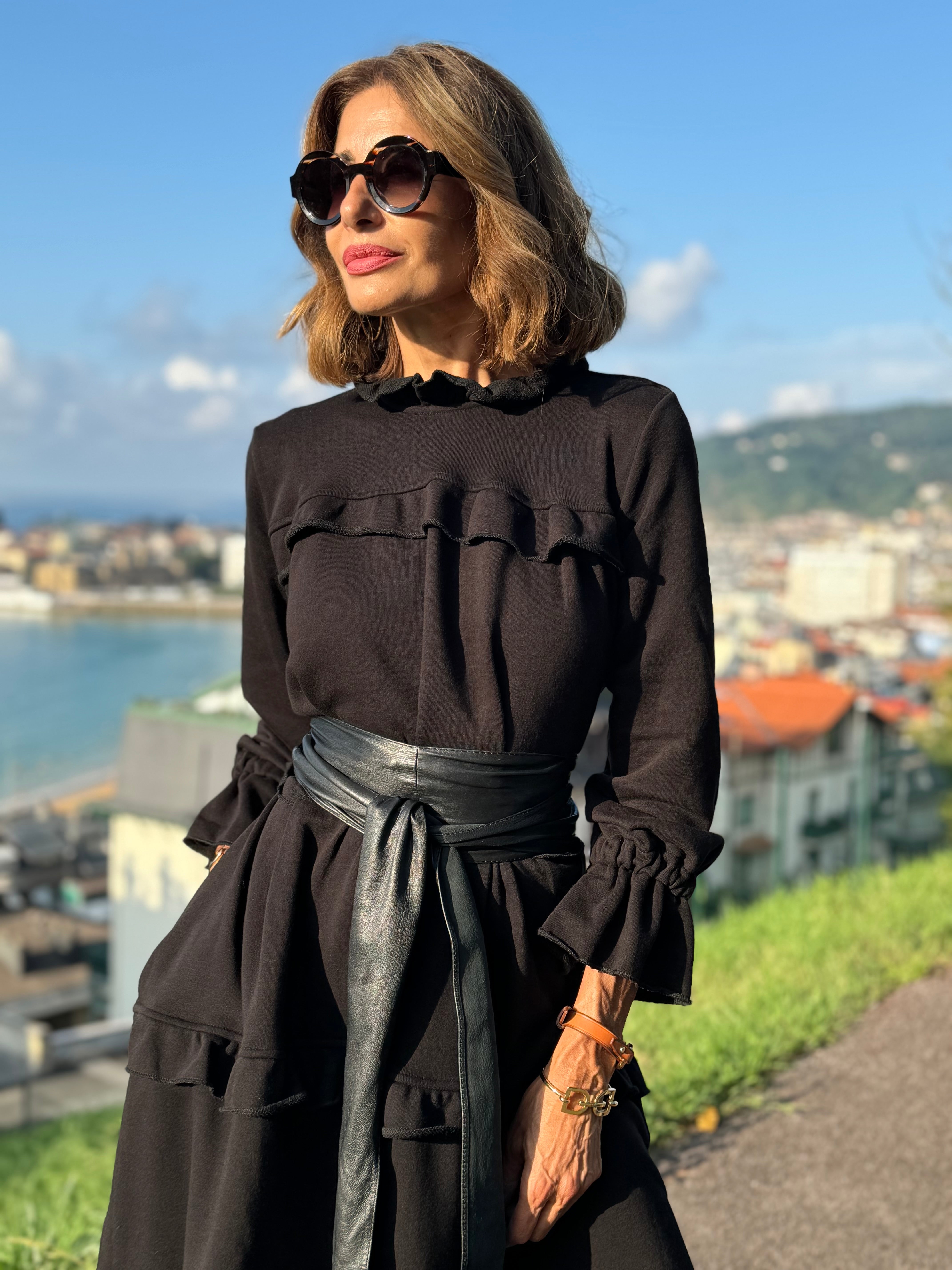 Annemarie | Lauren Schwarz Kleid