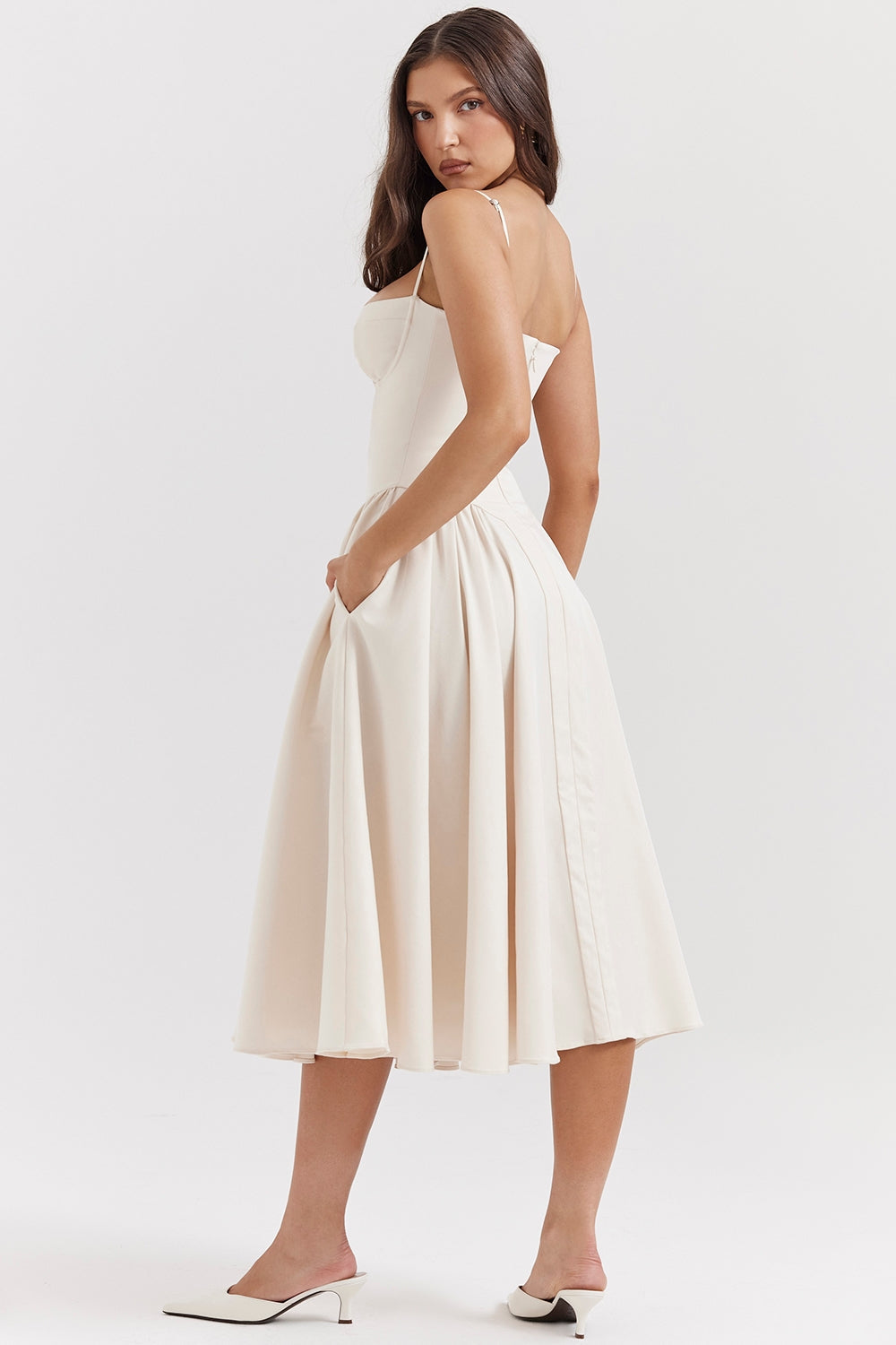 Maritza | Celine Korsett-Midi-Kleid