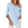 Alice | Bluse mit V-Ausschnitt