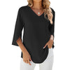Alice | Bluse mit V-Ausschnitt