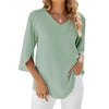 Alice | Bluse mit V-Ausschnitt