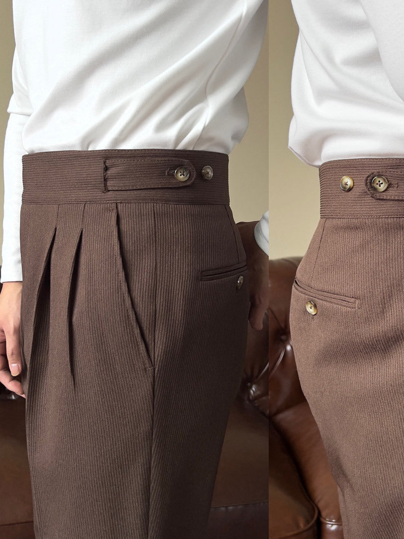 Mila016WR | Stylische Bürohose Damen - Elegante Naples Suit Hose für Female Fashion