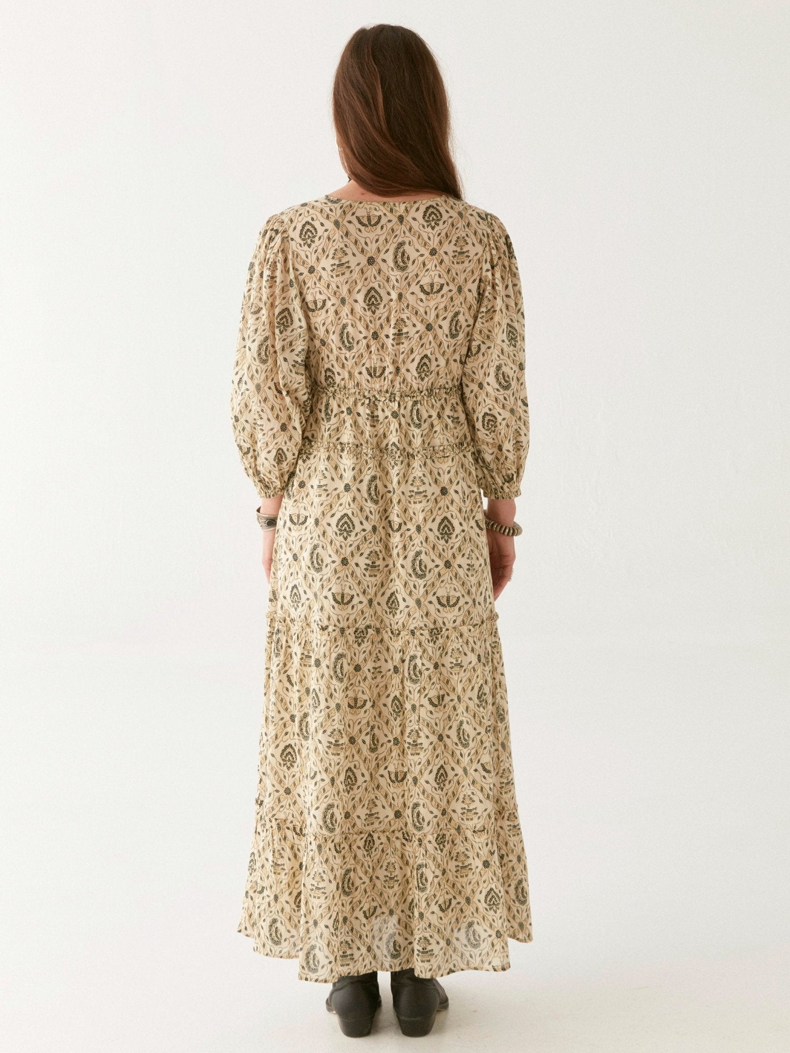 Isabella | Java Vanilla Kleid