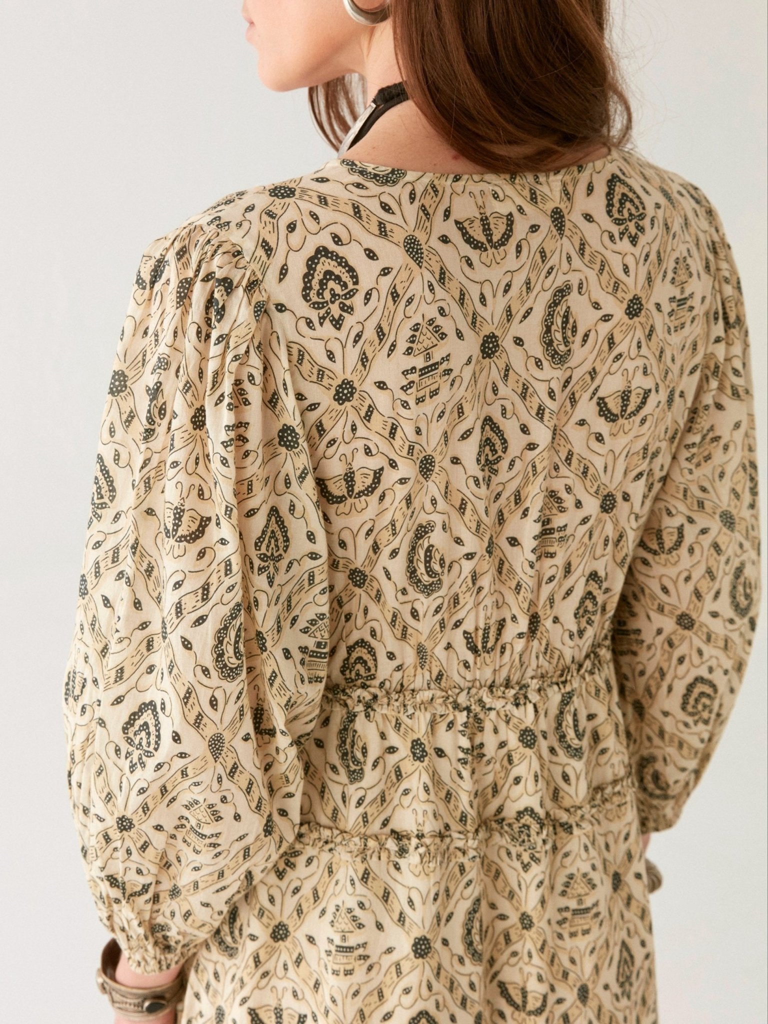 Isabella | Java Vanilla Kleid