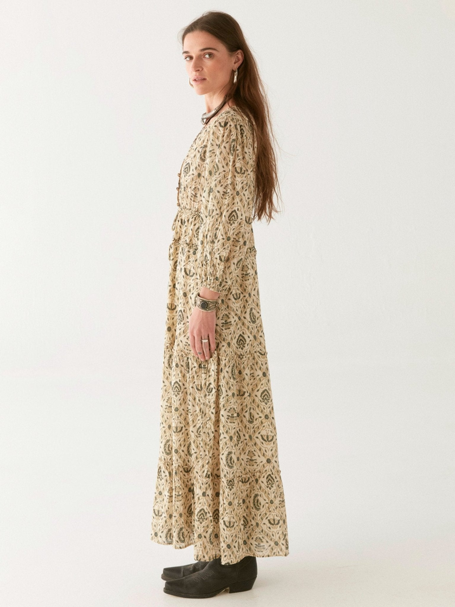 Isabella | Java Vanilla Kleid