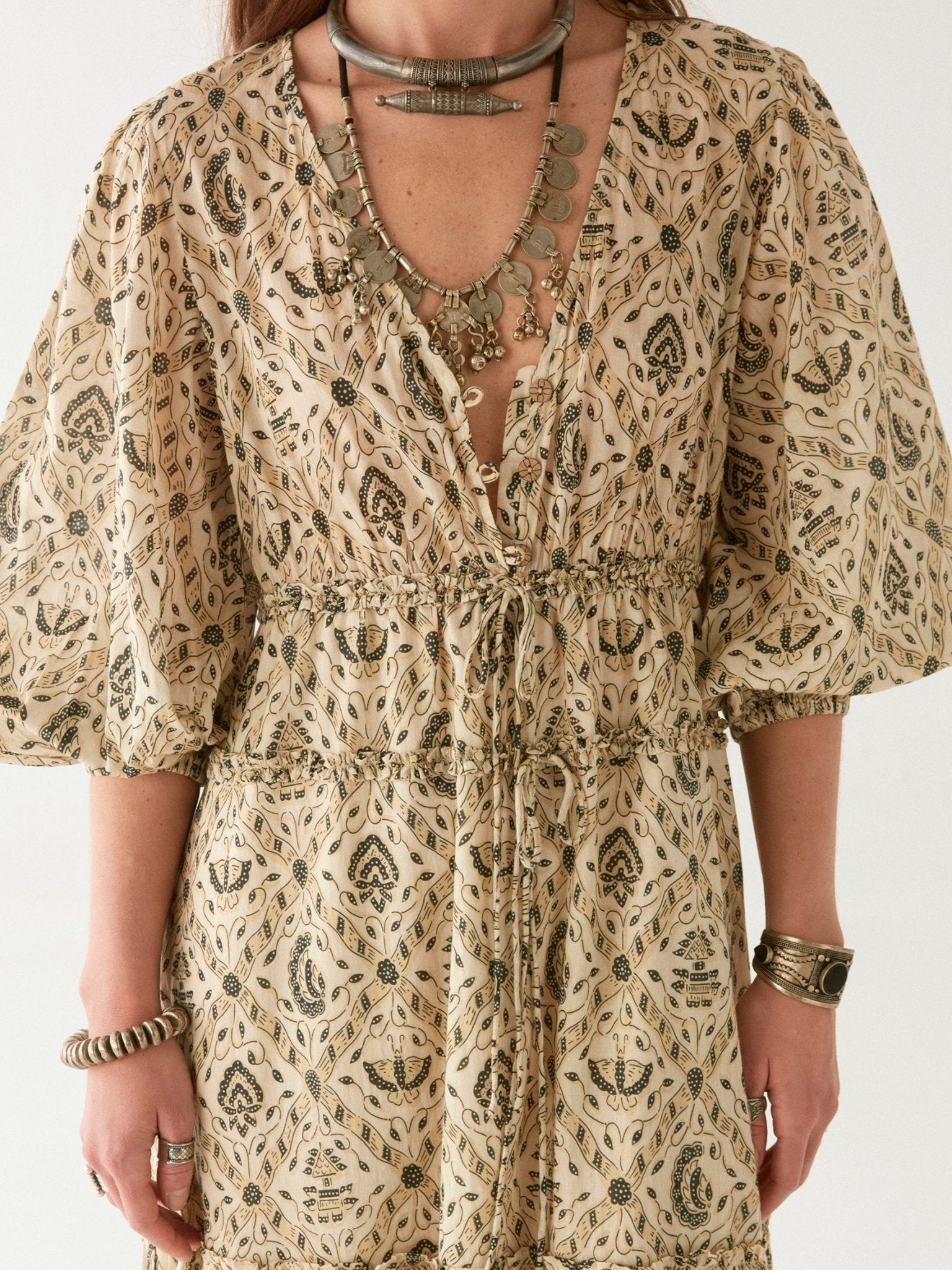 Isabella | Java Vanilla Kleid