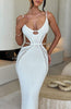 Jasmin | Maxikleid - Weiß