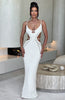 Jasmin | Maxikleid - Weiß