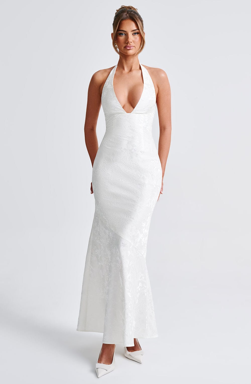 Jonna | Maxikleid - Elfenbein