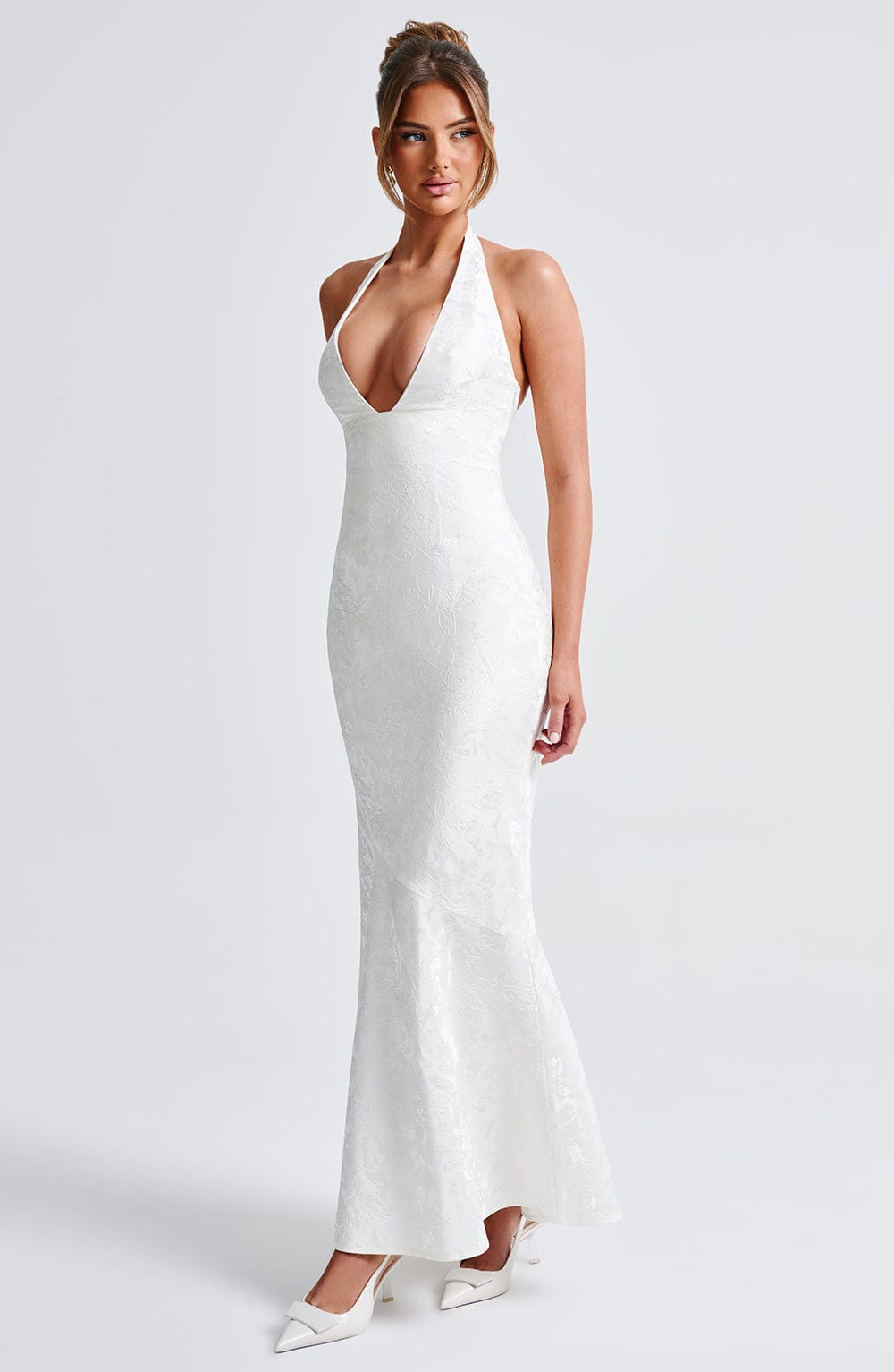 Jonna | Maxikleid - Elfenbein