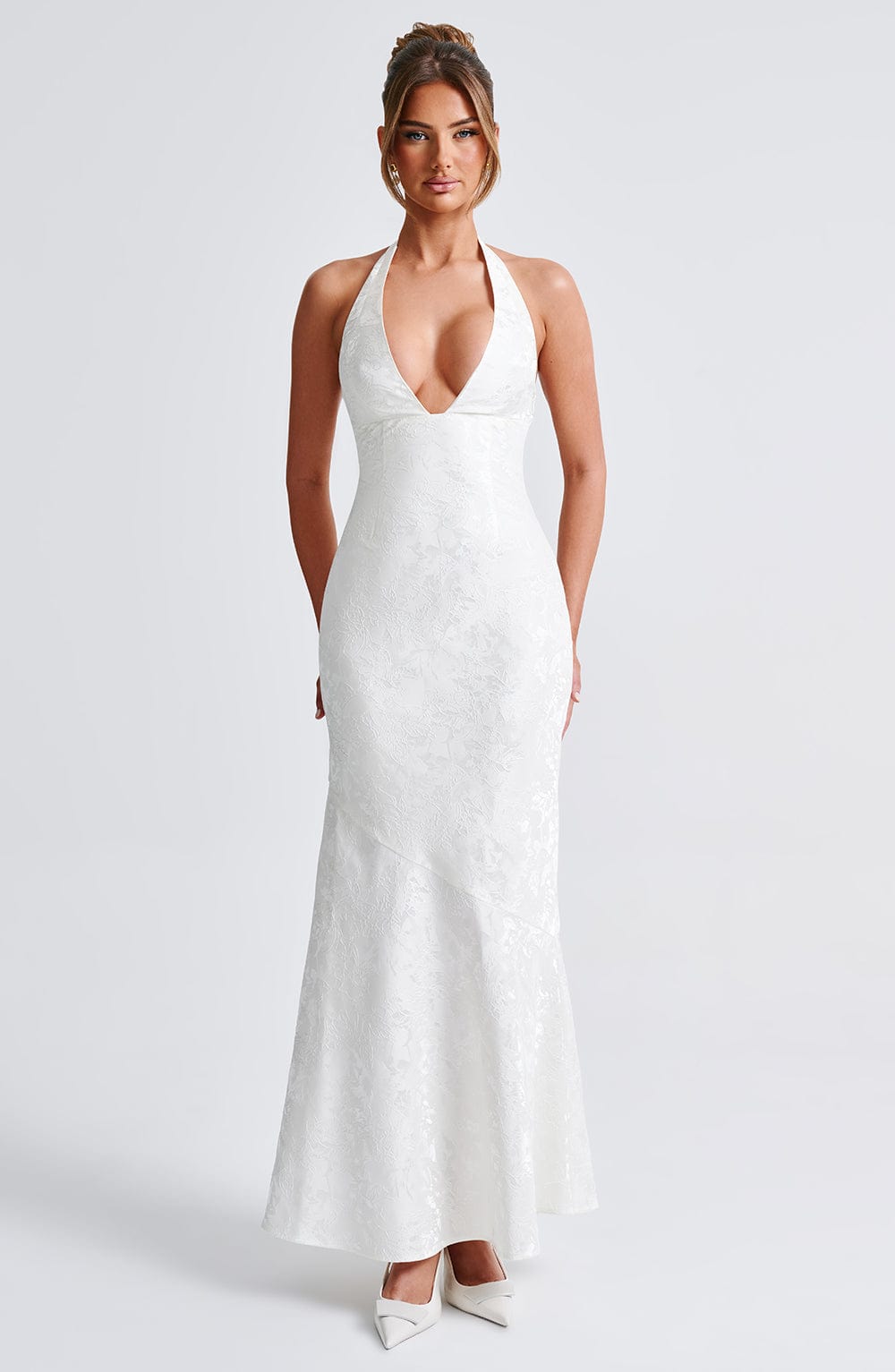 Jonna | Maxikleid - Elfenbein
