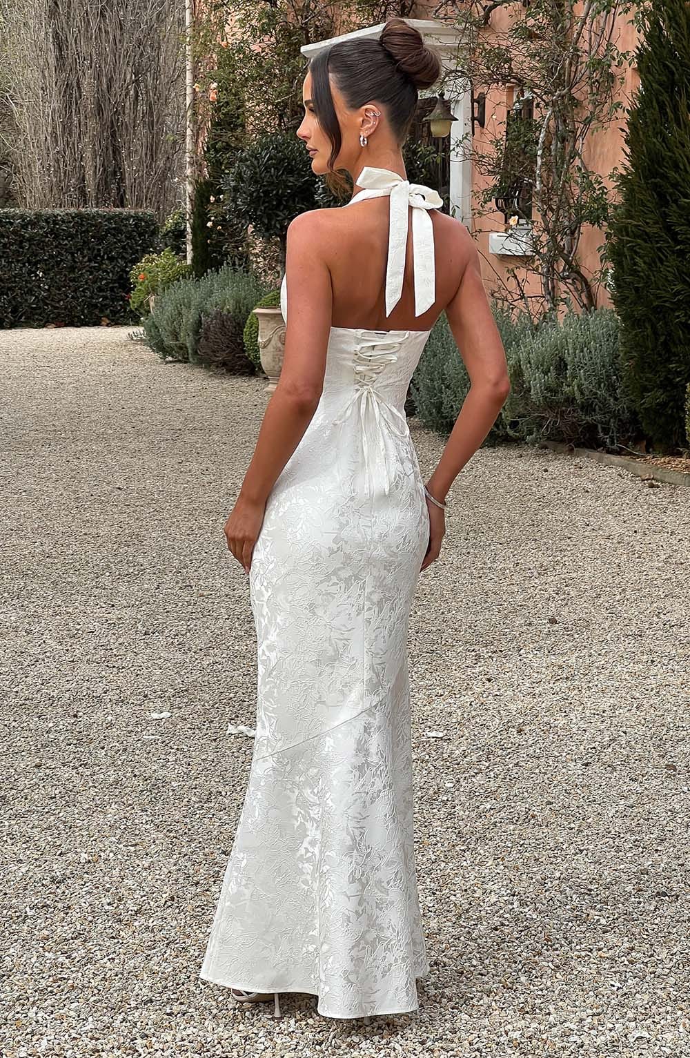 Jonna | Maxikleid - Elfenbein