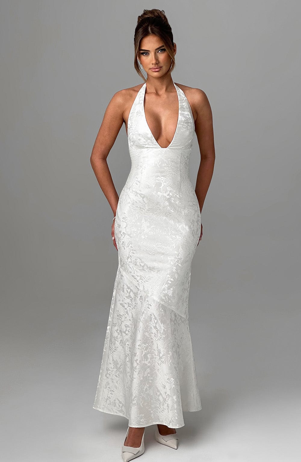 Jonna | Maxikleid - Elfenbein