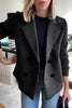 Sorelle | Eleganter Blazer mit Strickärmeln