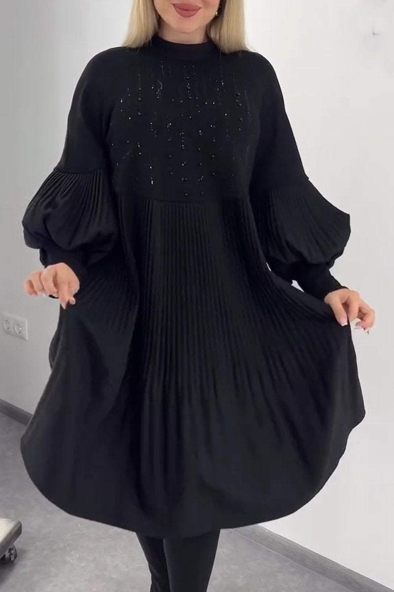 Clothilde | Stilvolles Plisseekleid für jeden Anlass